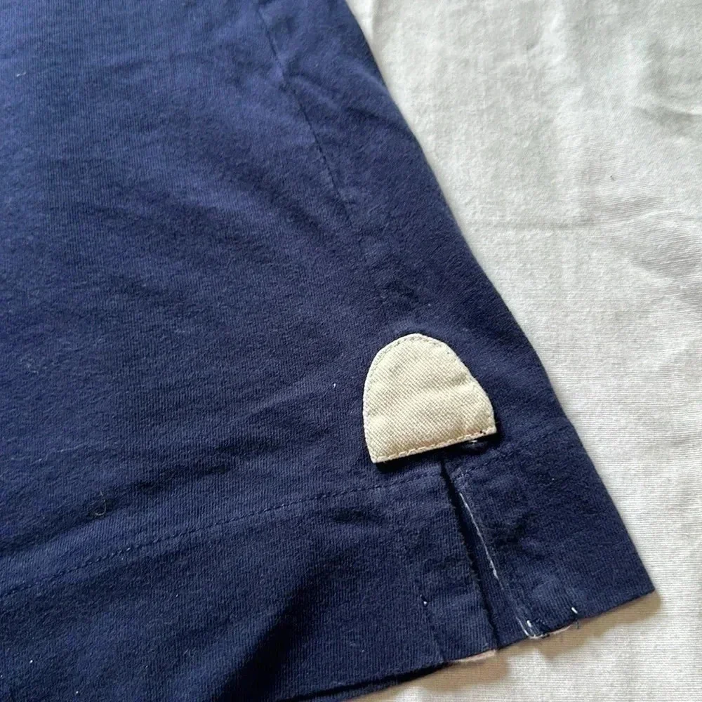 Ralph Lauren blue short sleeve dress large front pocket
